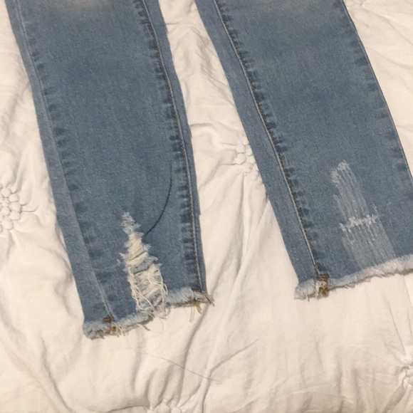 Light washed high waisted jeans - Picture 5 of 7